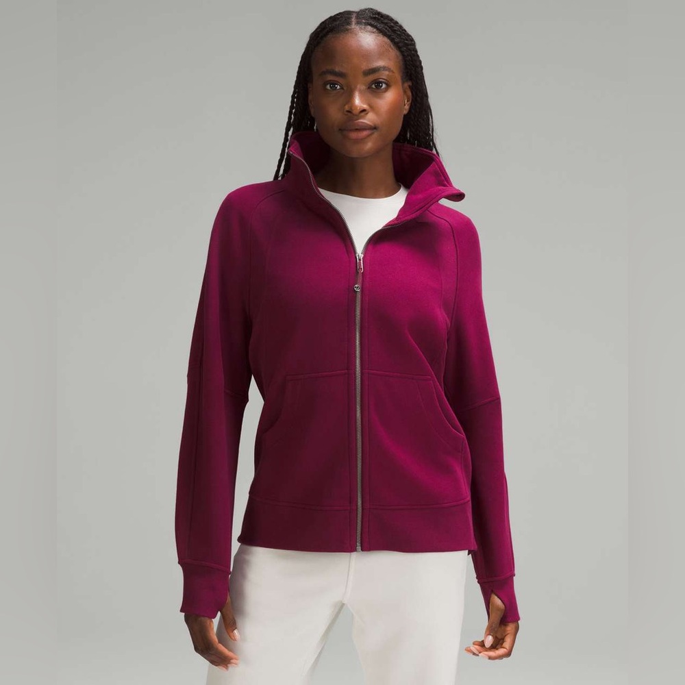 Scuba Oversized Funnel Neck Full Zip